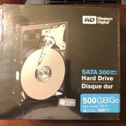 WD 500 GB SATA INTERNAL drive