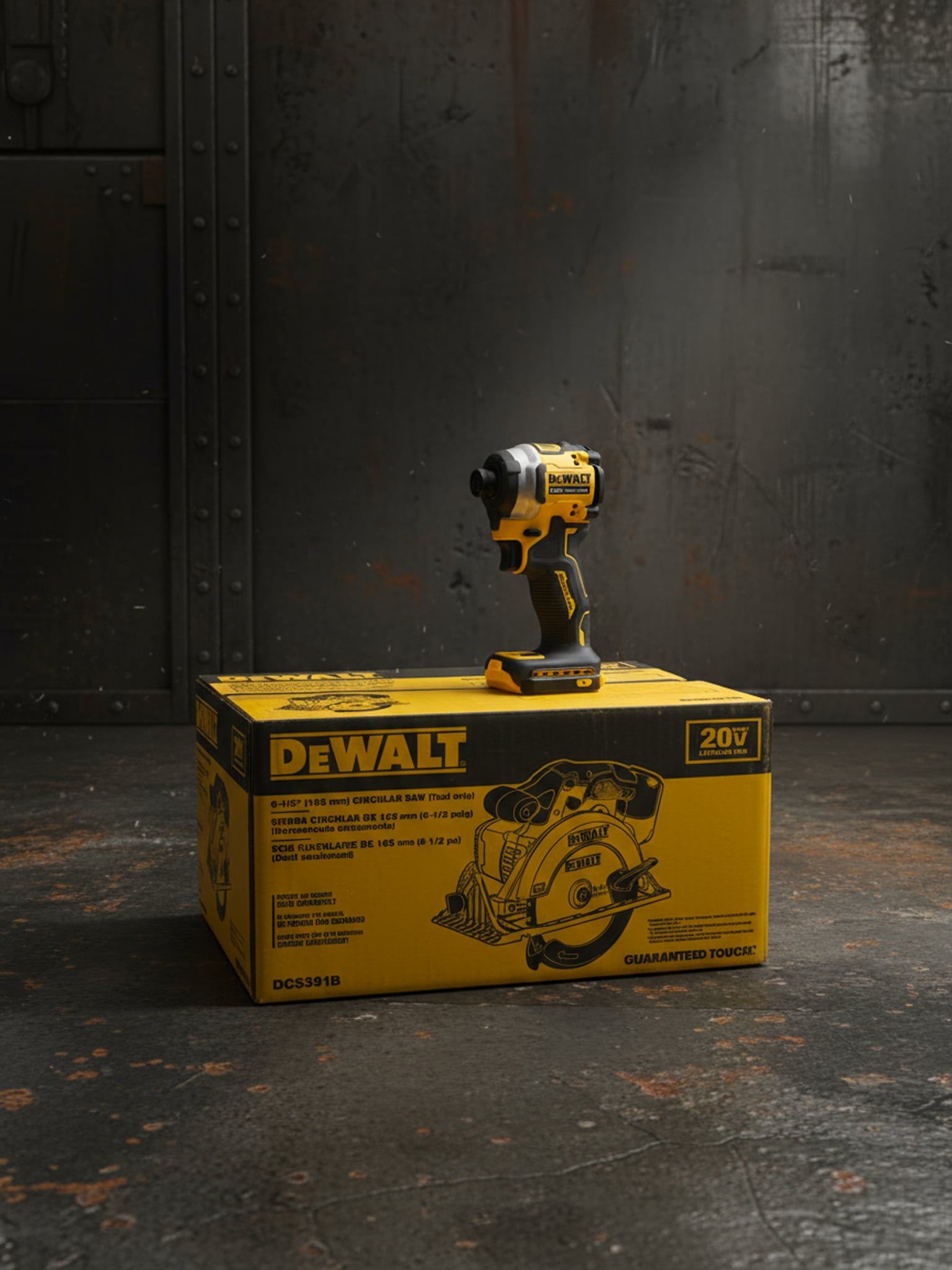 DEWALT 20V ATOMIC Impact Driver + 20V Circular Saw (Brand New Tool Only) — $240
