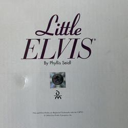 Little Elvis Porcelain Doll By Phyllis Seidel