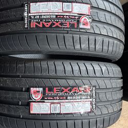 P255/35ZR21 Lexani EV Tesla Tires 