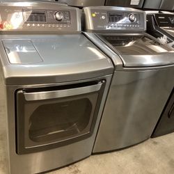 Lg Washer And Dryer Gas Set 