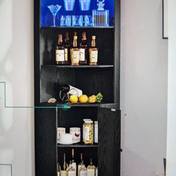 Corner Bar Cabinet 