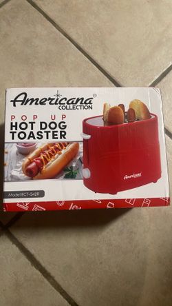 Elite by Americana Retro Pop-Up Hot Dog and Bun Toaster