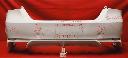 2018-2019-2020-2021 TOYOTA CAMRY SE XSE REAR BUMPER COVER OEM USED 