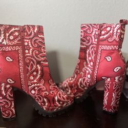 Red Heeled Boots