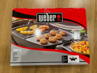 New Sealed Weber Q 100/1000 Griddle