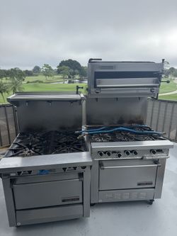 Garland Ranges Six Burner And A For Burner