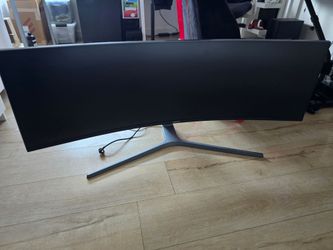 Samsung C49HG90 49" Curved VA QLED Panel Gaming Monitor 3840x1080 144Hz