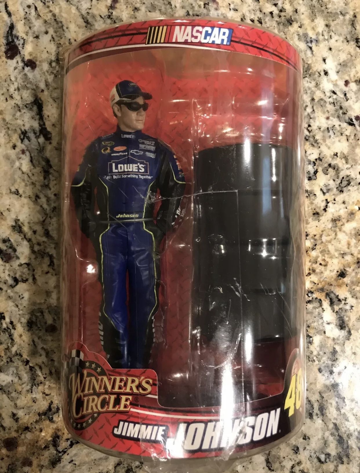 Collectible New NASCAR Winner's Circle Jimmie Johnson 48 action figure