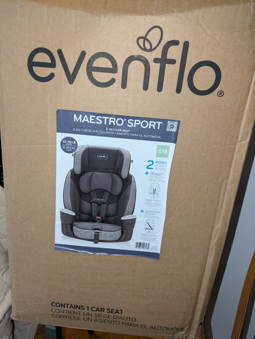 Brand New Evenflo Maestro Sport Booster Seat 