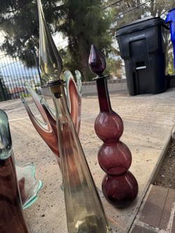 Art Glass Vases / Bowl