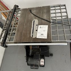 Table Saw $60  🎁 Works Great 