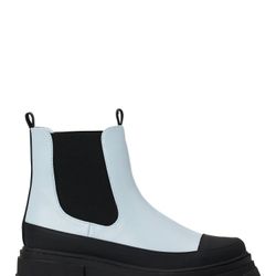 PORTLAND by Portland Boot Company Women's Short Mudguard Chelsea Boots