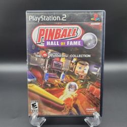 Playstation 2 Pinball Hall of Fame ( Tested & Working  ) 