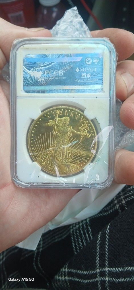 Saint-Gaudens Double Eagle $20 Coin Solid Gold.