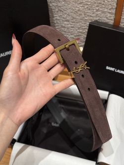 YSL Womenโs Belt With Box 2026 New