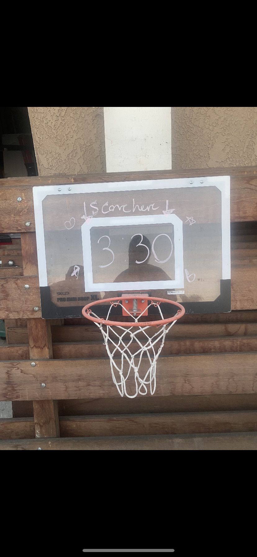 Basketball Hoop Over The Door