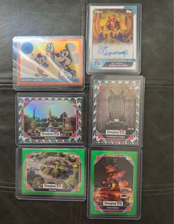Topps Disneyland 70th lot