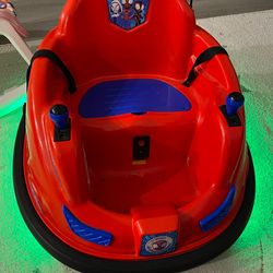 Kids 6v bumper car spider man