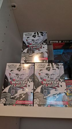 Pokémon Scarlet & Violet White Flare Booster Bundle x3