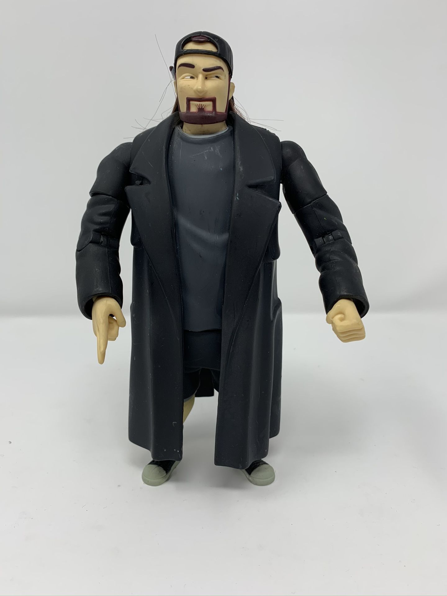 Silent Bob Action Figure Kevin Smith Graphitti Design - Autograph Signed