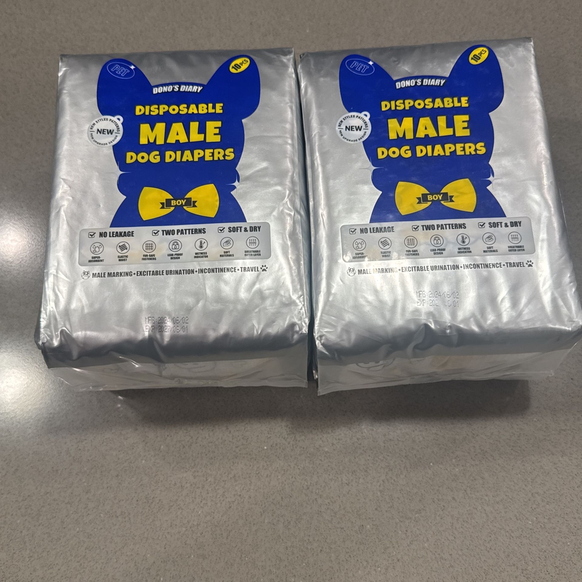 Disposable Male Dog Diapers