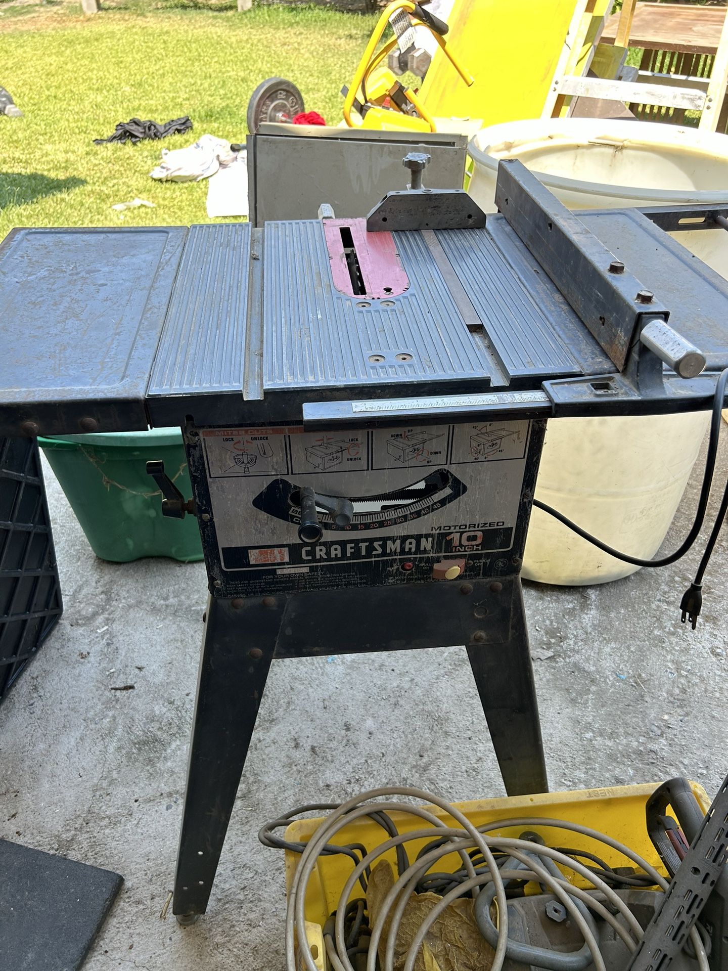 Craftsmen Table Saw