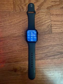 Apple Watch with Black Sport Band