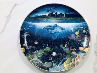 Underwater Paradise Collectors Plate Limited Edition 
