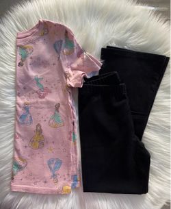 Old Navy Girl's T-shirt & Leggings Size 6, Both for $5