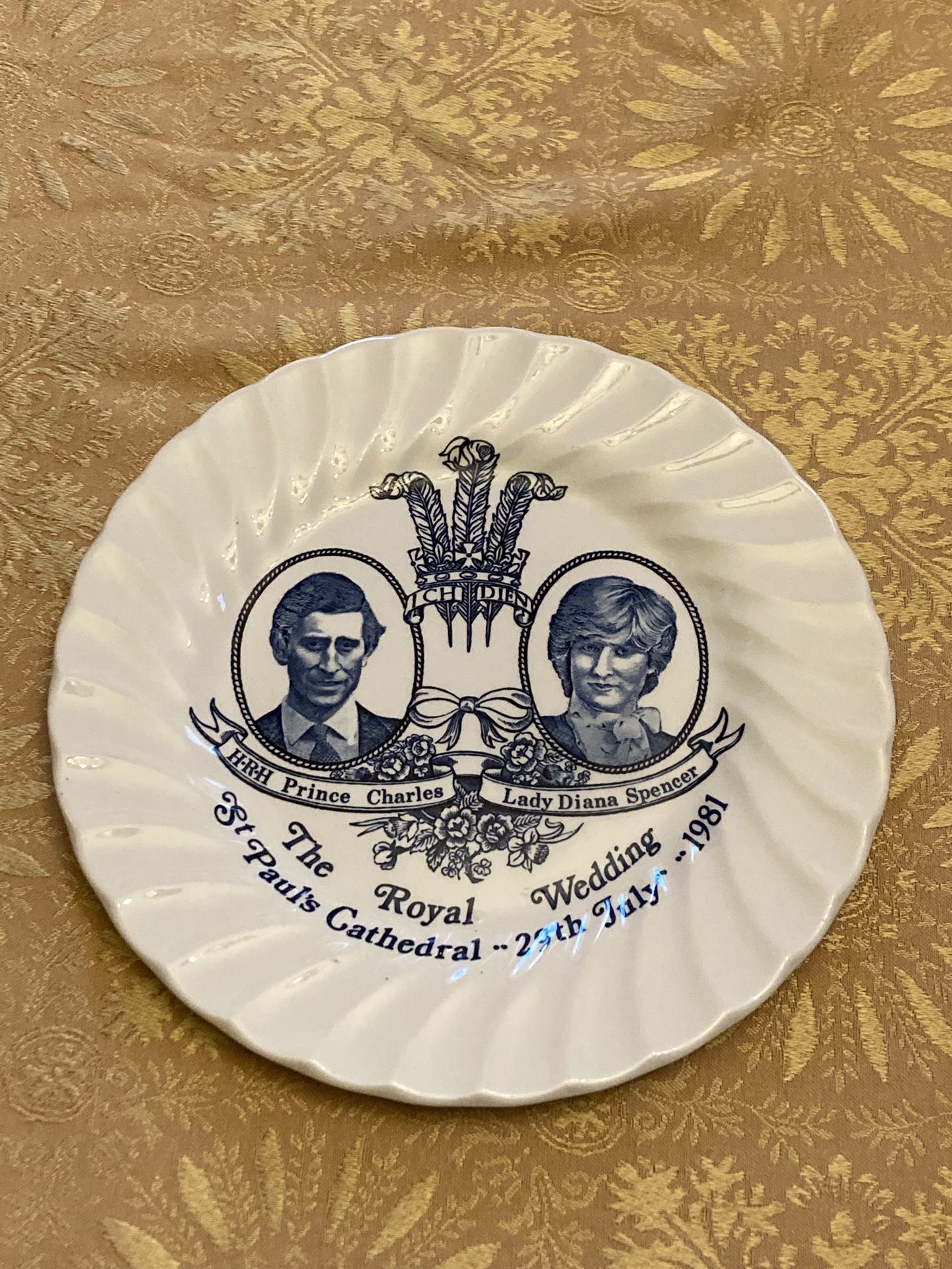 The Royal Wedding Plate Prince Charles and Princess Diana