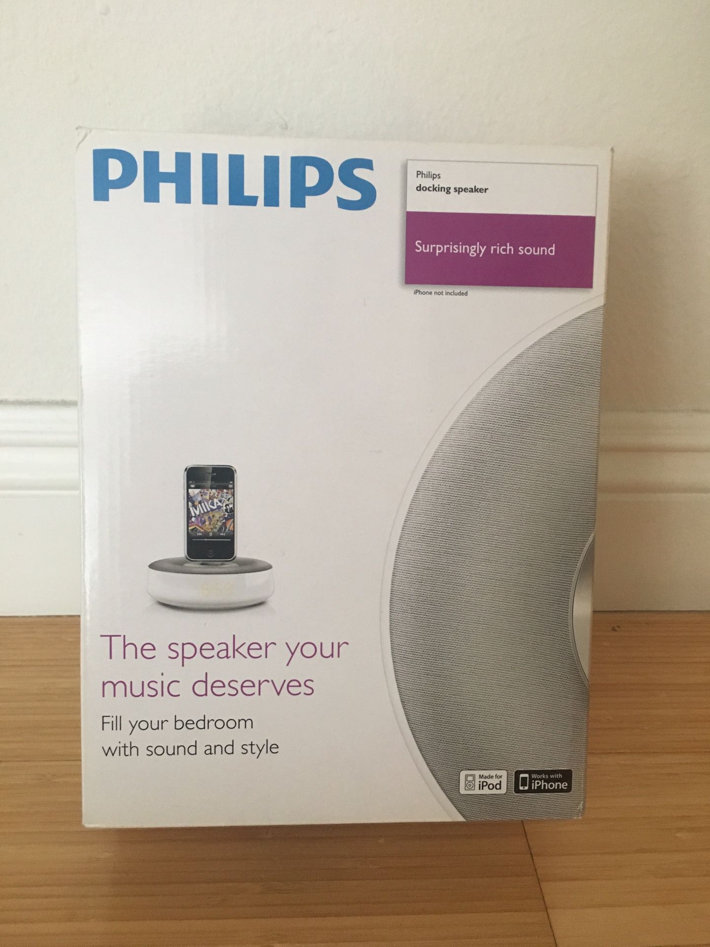 Philips Docking Speaker (Apple 30-pin connector)