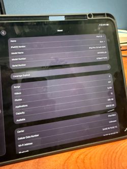 iPad Pro 13 WiFi/Cellular
