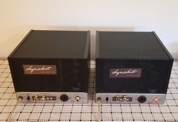 Dynaco Mark III Vacuum Tube Power Amplifiers