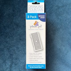 Pioneer Pet Drinking Fountain Filters - 3pk