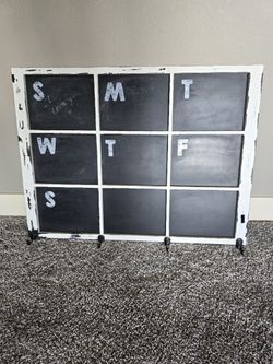Chalk Board Calendar