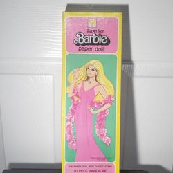 New Paper Barbie 1978 Original