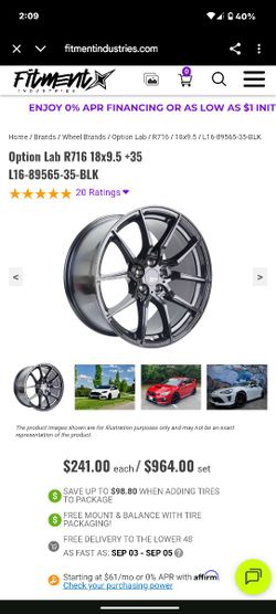 18" Subaru Wheels /OptionLab