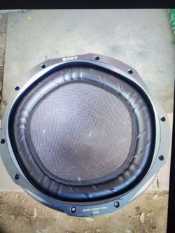 12" Sony gs subwoofer 80$ firm