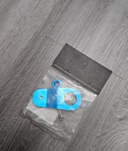 BRAND NEW PASSWORD JDM EK DC S2K TEAL CNC BILLET ALUMINUM RADIATOR STAY MOUNT BRACKET+WASHER KIT