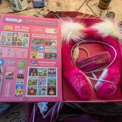 Kids Head Phone And Watch 