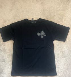 Chrome Hearts Cross Embroidered Black T-Shirt | Brand New | Size M