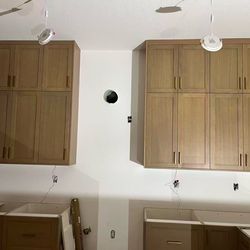 Kitchen cabinets