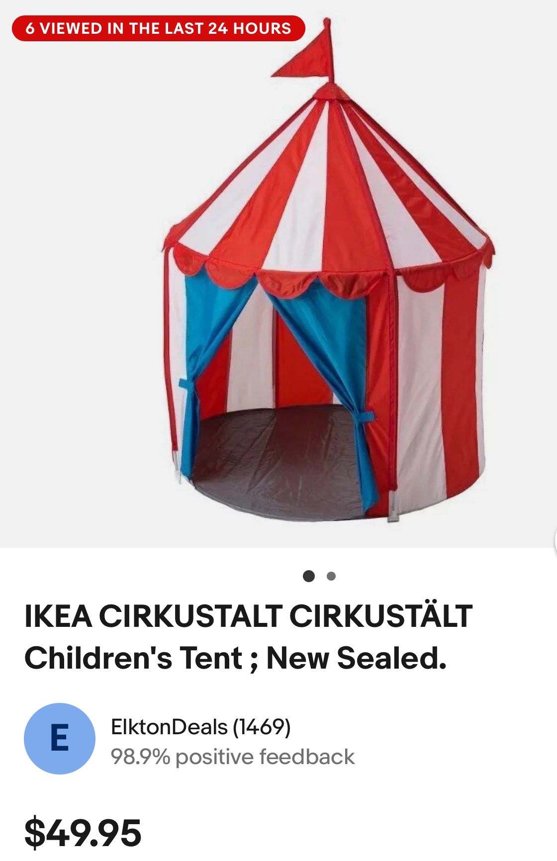 Ikea Circus Tent