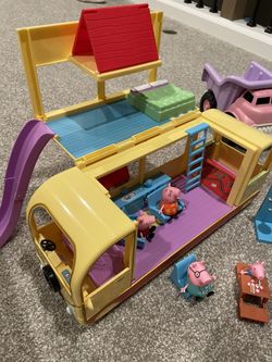 Peppa Pig Camper Van Green Toys Truck for Sale in Federal Way