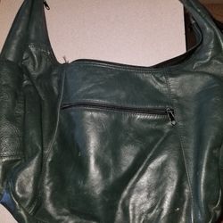 Leather Handbag Good Condition Black