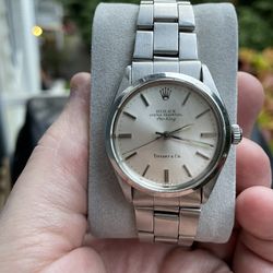 Authentic Very Rare Rolex 5501 W/ Tiffany Dial