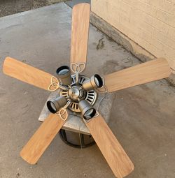 Harbor Breeze Classic 52-in Brushed Nickel Indoor Ceiling Fan (5-Blade)