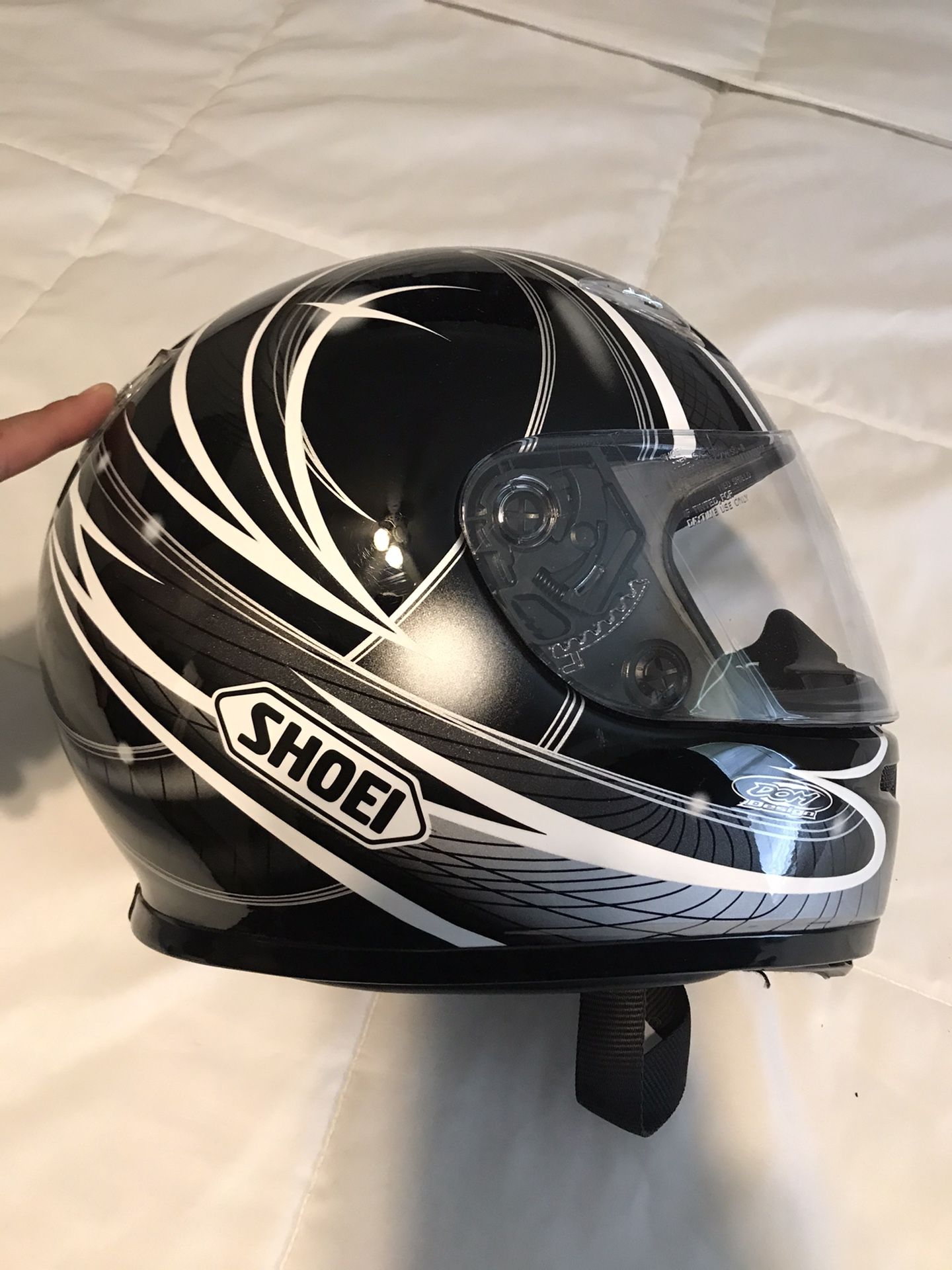 Shoei motorcycle helmet