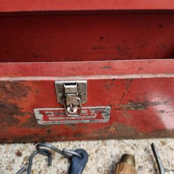 Tool Box With Tools